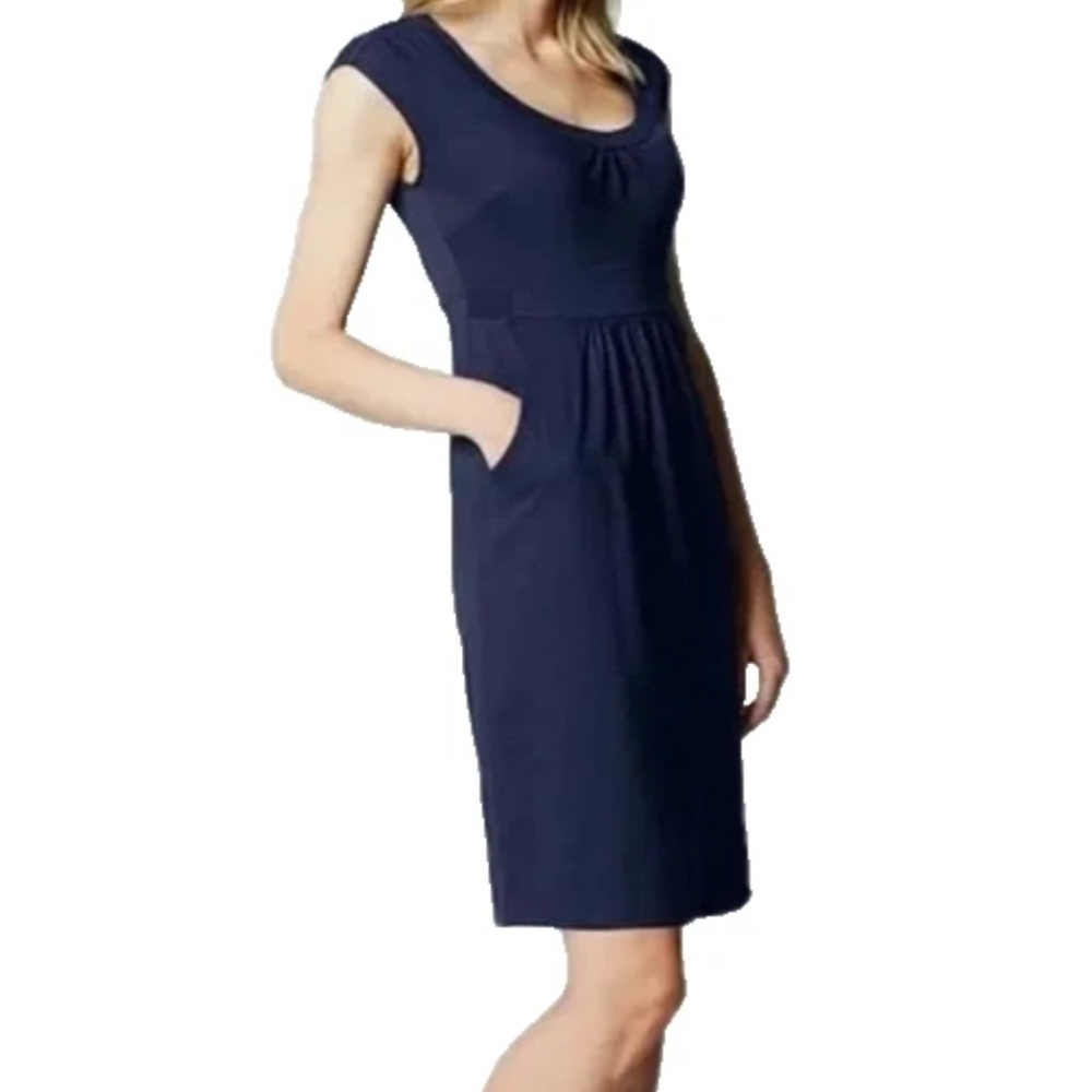 Boden Margot Jersey Sheath Dress‎ Navy